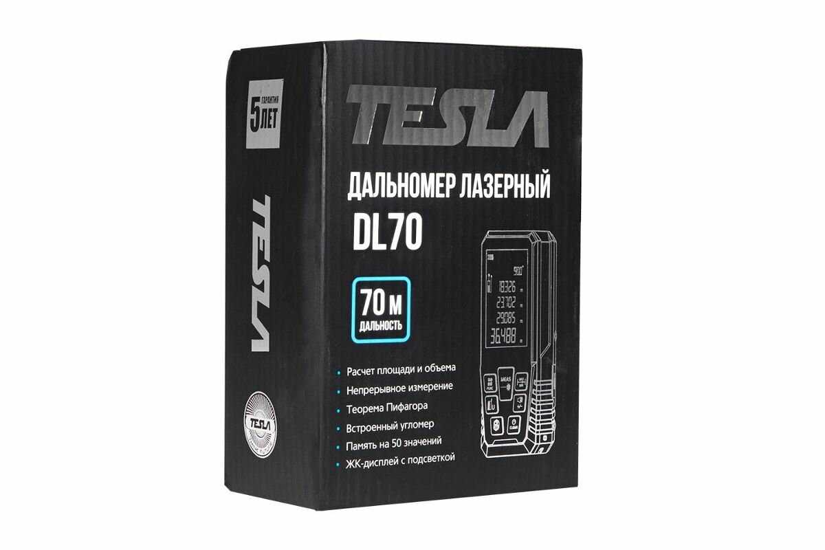 Дальномер лазерный TESLA DL70 фотография 7