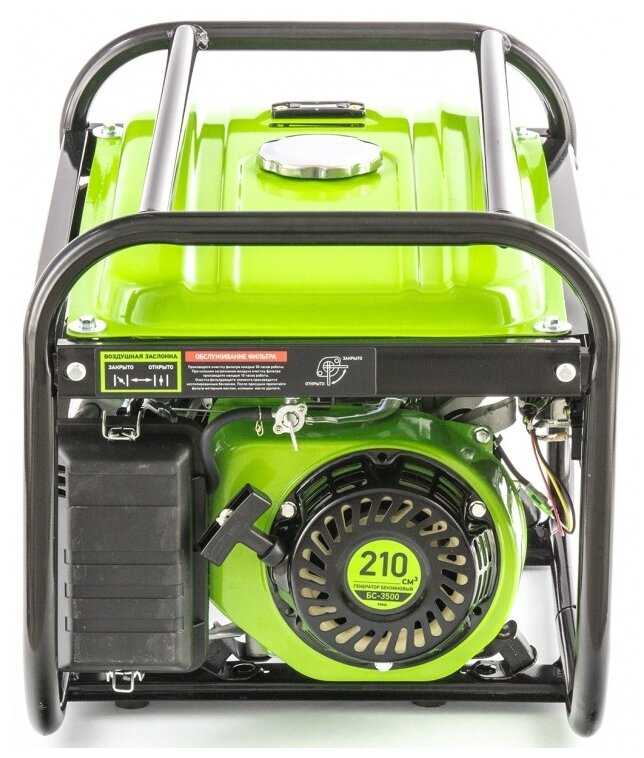 Бензиновый генератор Сибртех БС-3500 фотография 3