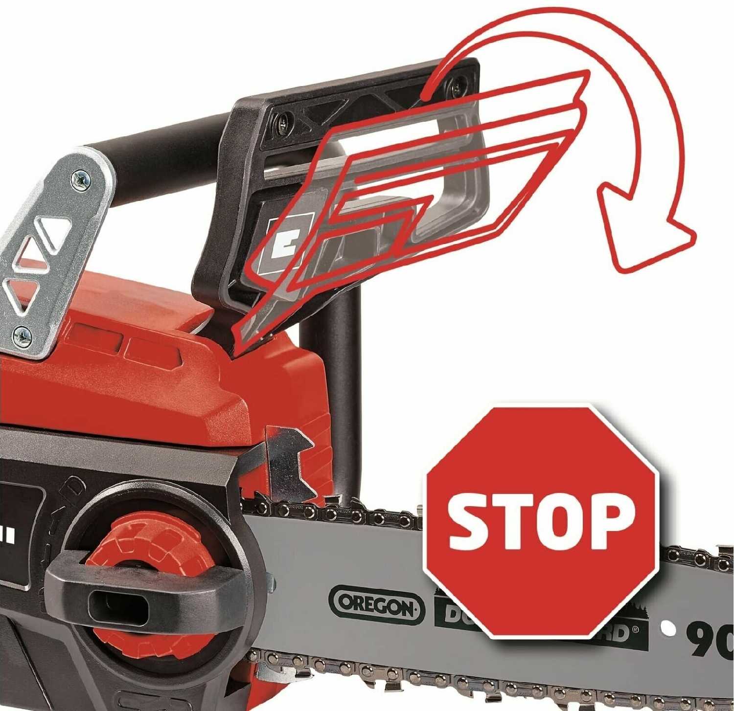 Аккумуляторная цепная пила Einhell PXC GE-LC 18 Li-Solo (4501761) фотография 5