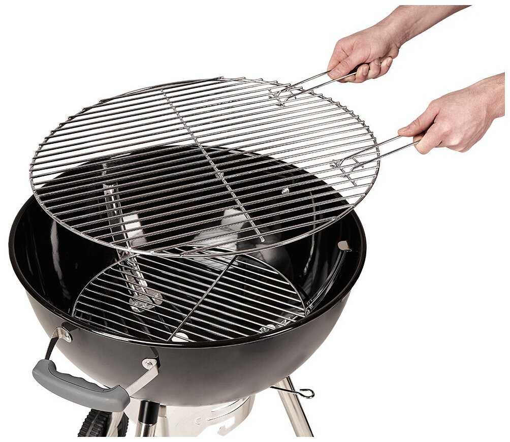 Гриль угольный Go Garden Premium 56 LUX, 70х58х102 см фотография 14