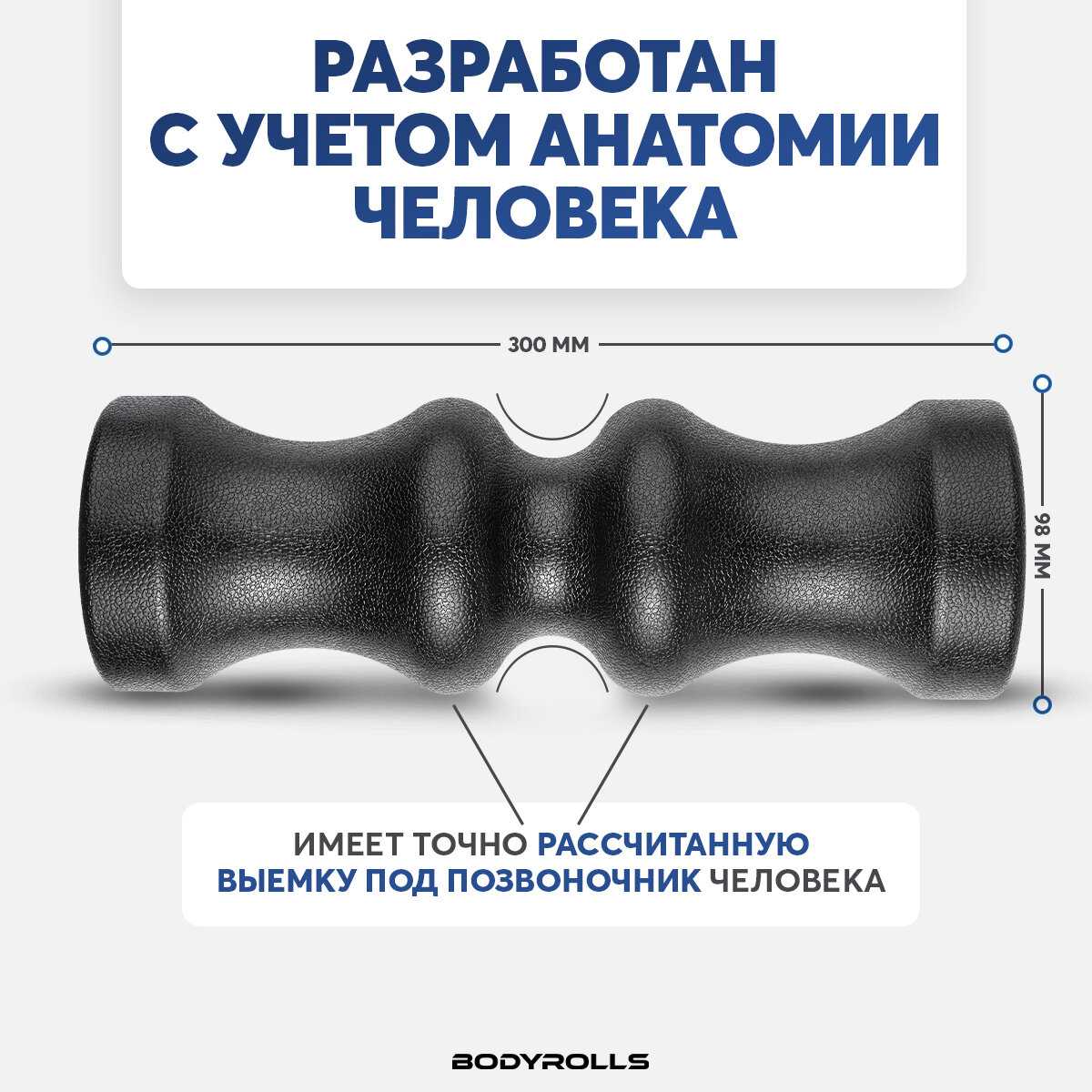 Массажный ролик BODYROLLS SLIDE фотография 17