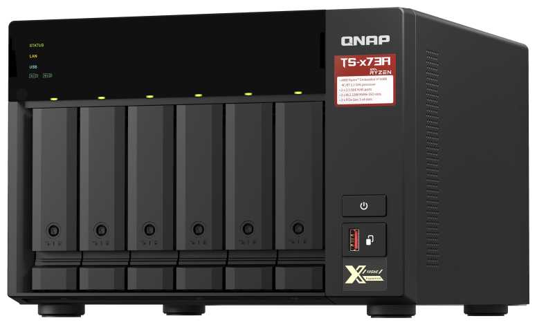 Сетевой накопитель QNAP TS-673A-8G