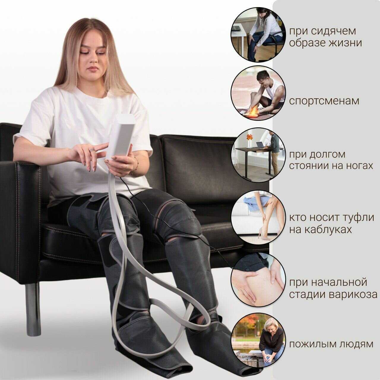 Массажный матрас Gecht Массажный матрас электрический (воздушно-компрессионный) фотография 3