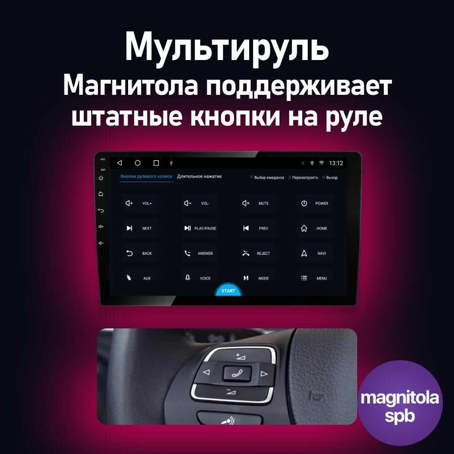Штатная магнитола TS18 Pro 6+128GB фотография 9