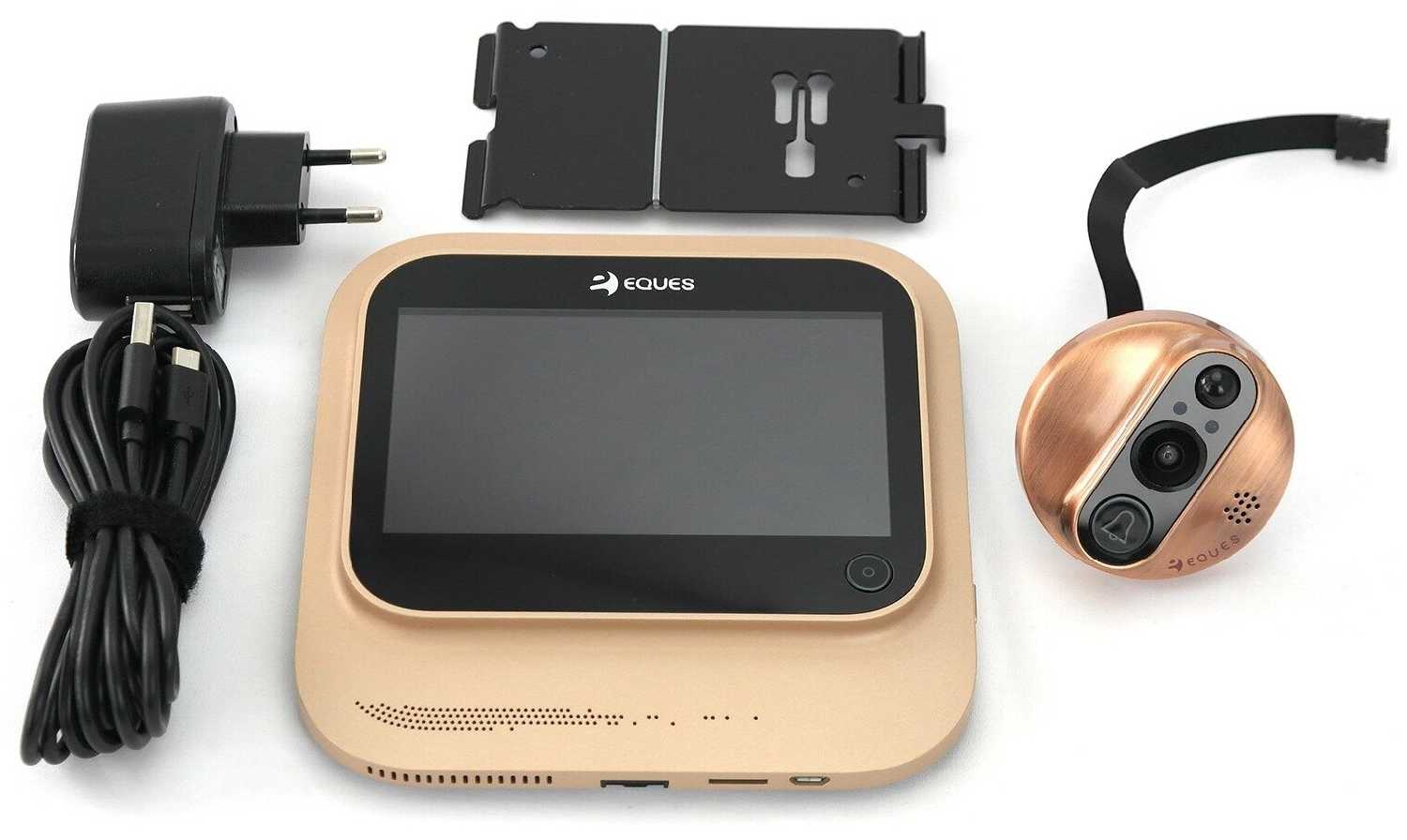 Видеоглазок Eques R26S с датчиком движения, записью, WI-FI фотография 5