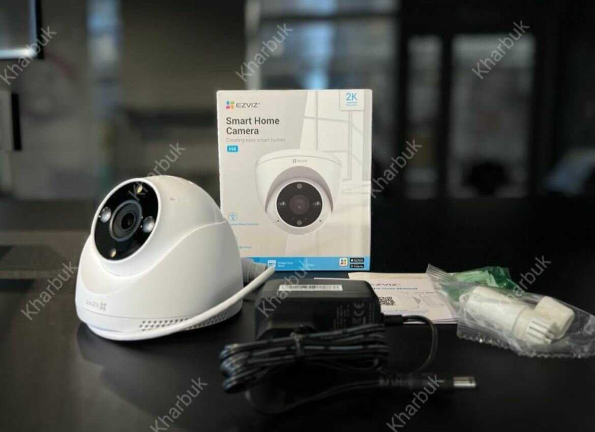 Купольная камера EZVIZ H4 с распознаванием людей и авто фотография 4