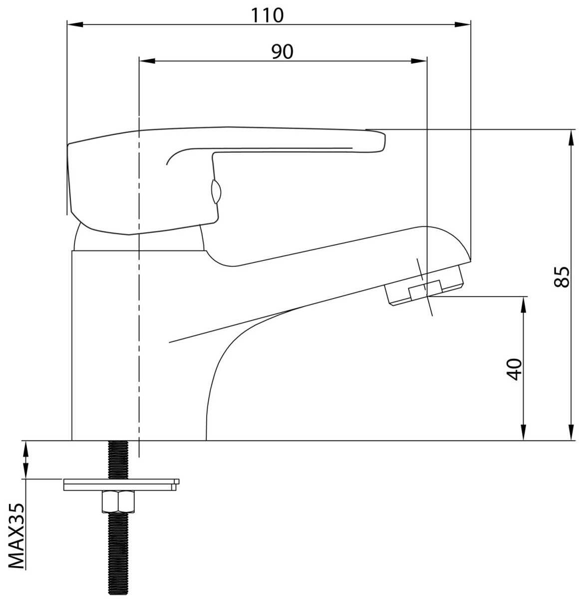Смеситель для кухни Istok Life 0402.715 фотография 2
