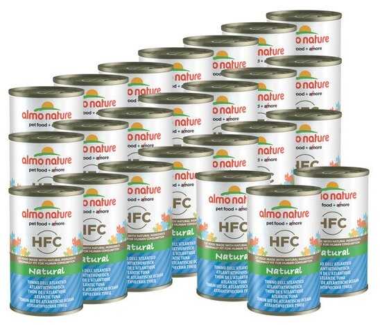 Корм для кошек Almo Nature Classic HFC (c атлантическим тунцом)