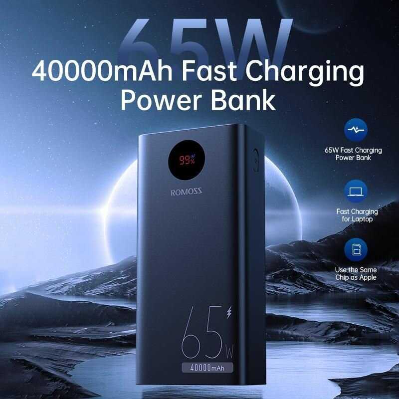 Внешний аккумулятор ROMOSS PEA40 Pro (40000 мАч, 65W Fast Charge) фотография 10