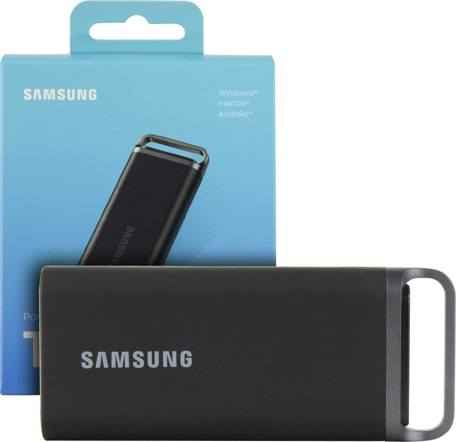 Внешний SSD Samsung T5 EVO Type-c USB 3.2 Gen2 (MU-PH4T0S) фотография 1