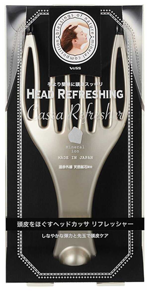 Массажер для чувствительной кожи головы 17*7,5*3 см Vess фотография 1