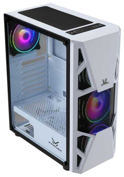 Корпус компьютерный FORMULA CL-3303W RGB белый фотография 3