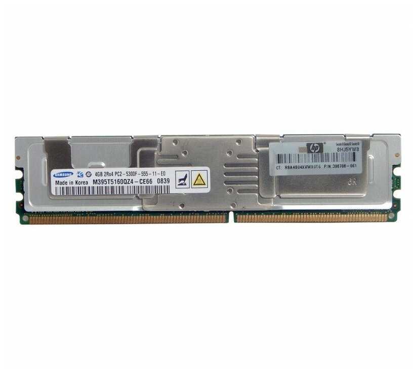 Оперативная память HP 8GB PC2-5300 FBD LP [398709-071]