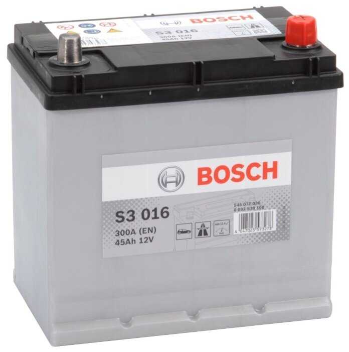 Автомобильный аккумулятор BOSCH S3 016 (0 092 S30 160)