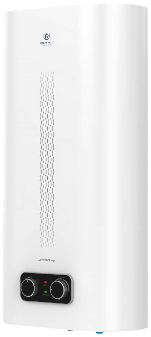 Накопительный водонагреватель Royal Clima RWH- DF80- FS Dry Force Inox фотография 1