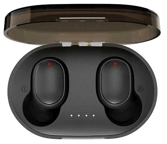 Беспроводные наушники TWS A6R DOTS, черный фотография 1