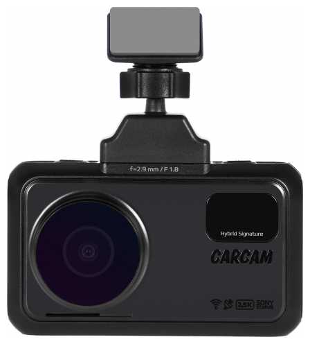 Видеорегистратор с радар-детектором CARCAM HYBRID 2s Signature, ГЛОНАСС фотография 1