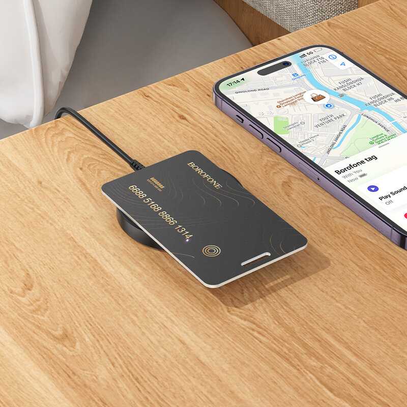 Беспроводная метка Borofone GPS-трекер (BC102) фотография 6