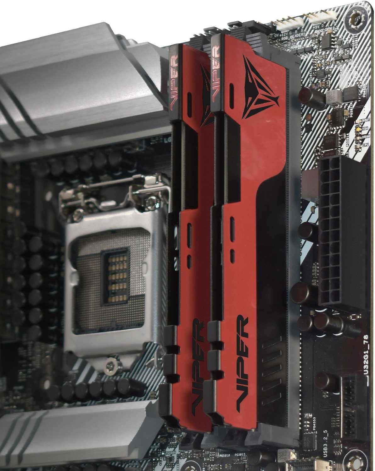 Оперативная память Patriot Memory VIPER ELITE II 8 ГБ DDR4 DIMM CL16 (PVE248G266C6) фотография 17