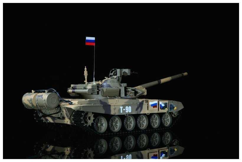 Танк Heng Long T-90 (3938-1U), 1:16, 65 см фотография 7