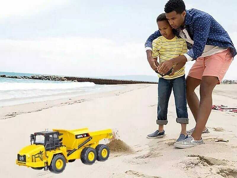 Радиоуправляемый карьерный самосвал HUI NA TOYS (HN1553) фотография 4