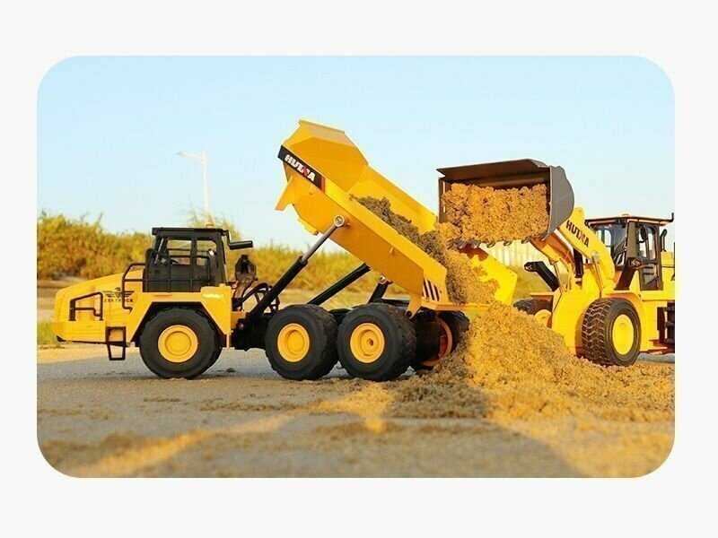 Радиоуправляемый карьерный самосвал HUI NA TOYS (HN1553) фотография 5