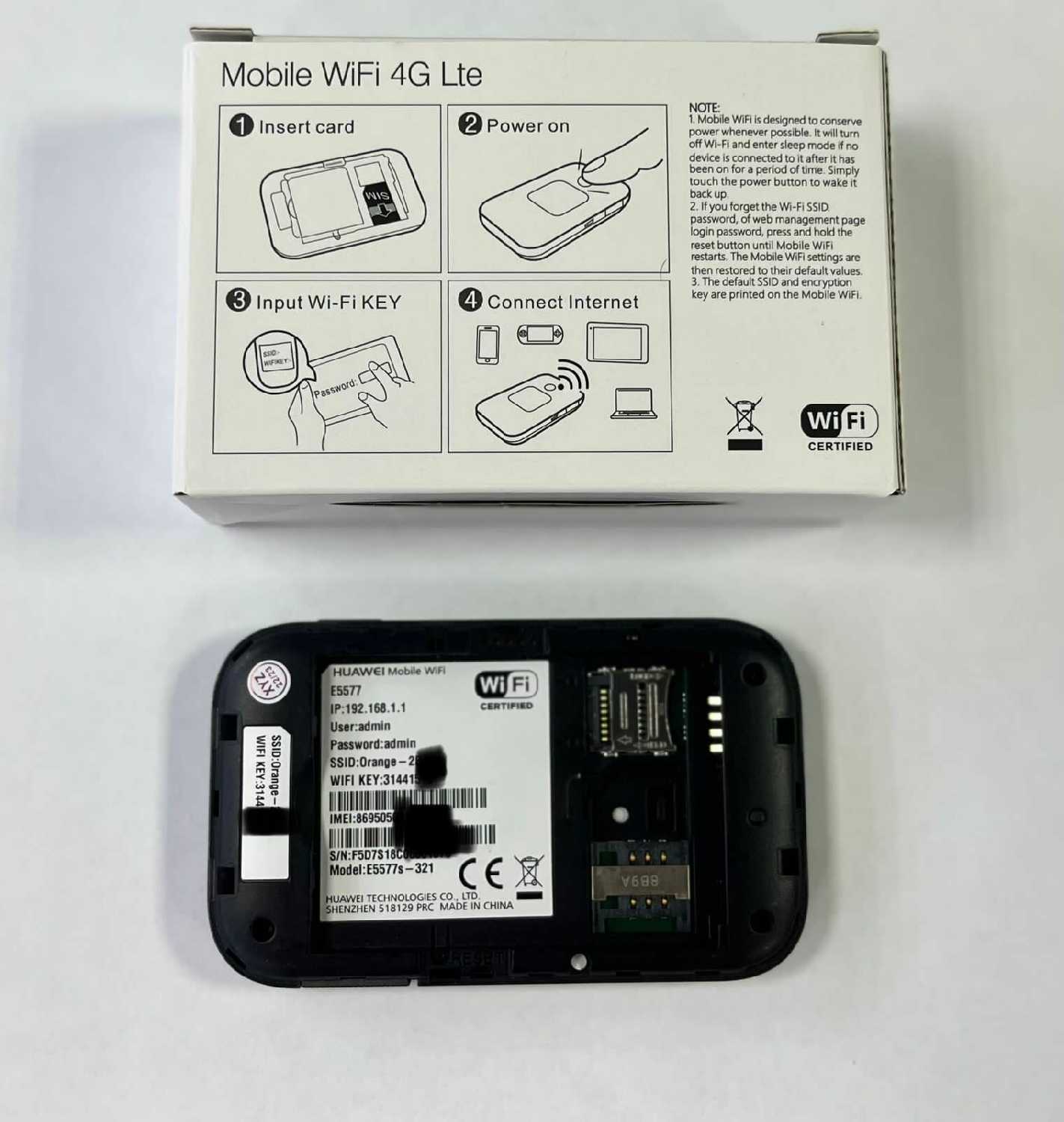 Модем-Роутер Huawei e5577Cs-321 фотография 8