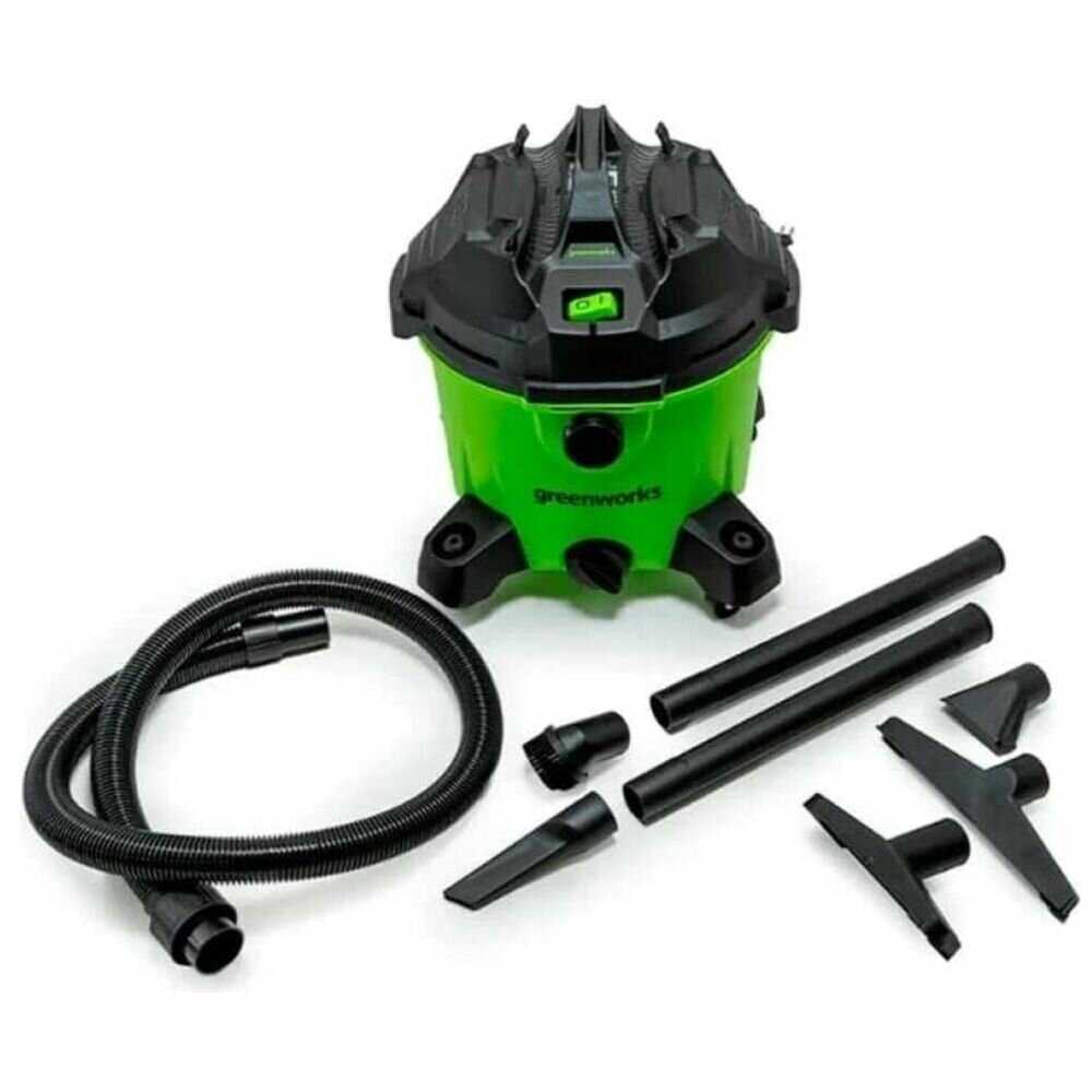 Строительный пылесос Greenworks G120WDV фотография 8