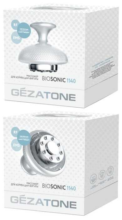 Gezatone Антицеллюлитный массажер для тела Bio Sonic 1140 фотография 4