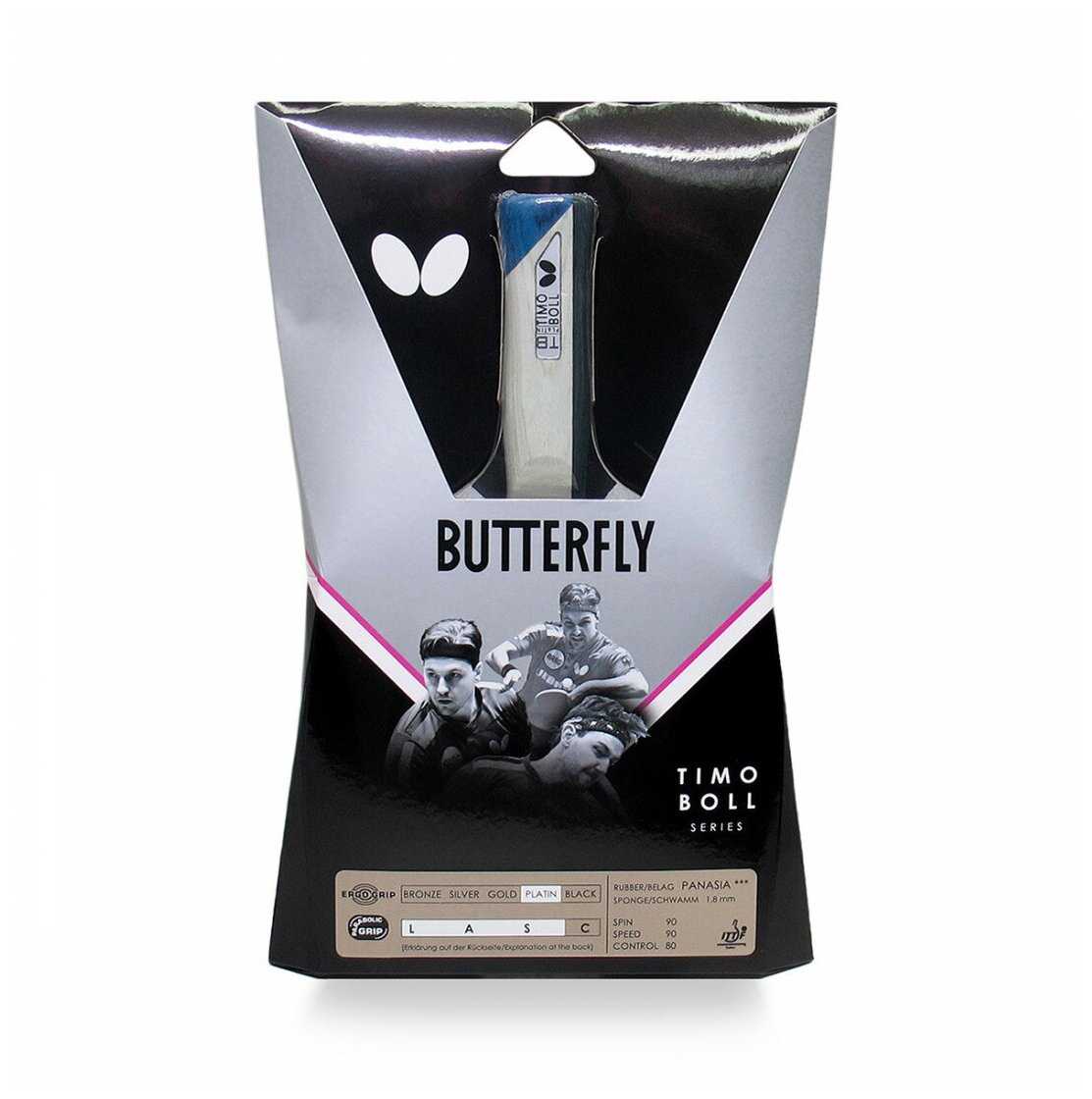 Ракетки для настольного тенниса Butterfly Timo Boll Platin фотография 17