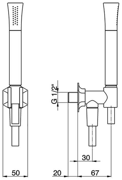 Ручной душ Cisal Cherie CE00303021 фотография 1