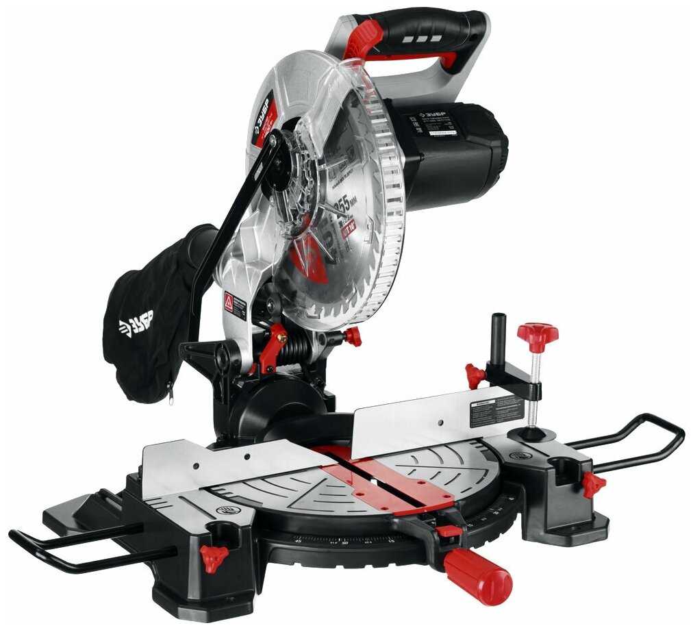 Торцовочная комбинированная пила ЗУБР ЗПТ-255-1800 ЛМ2