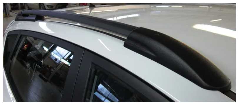 Рейлинги для Hyundai Solaris хэтчбек 2011-2017 черные фотография 1