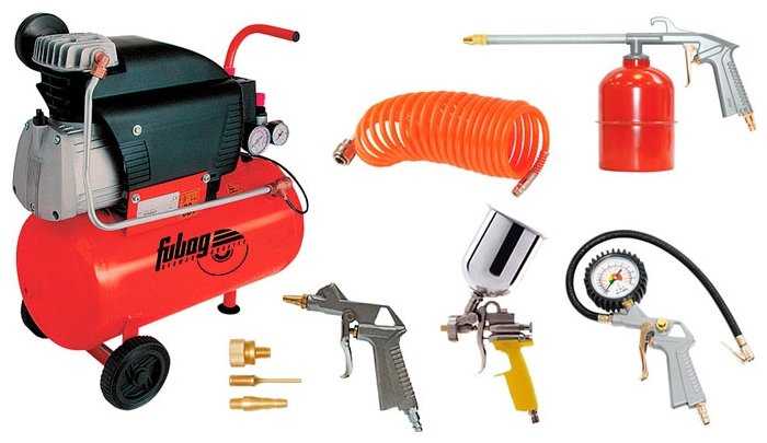 Компрессор масляный Fubag Air Master Kit, 24 л, 1.5 кВт фотография 1