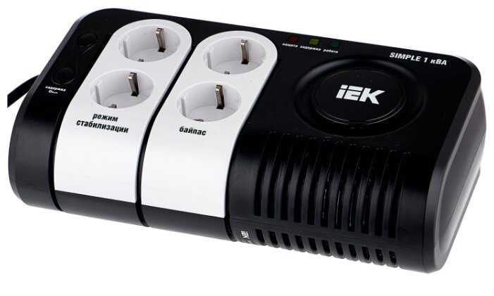 Стабилизатор напряжения однофазный IEK Simple 1 кВА