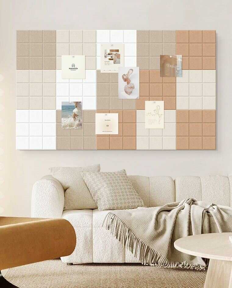 Доска мягкая Talmico квадрат из войлока-фетра (30см х30см) фотография 19