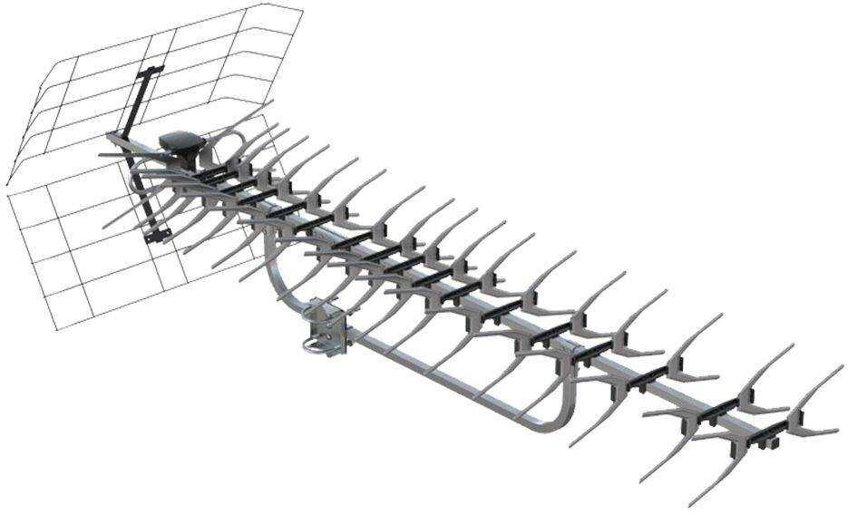 Антенна уличная РЭМО BAS X1174-DX MIDI фотография 7