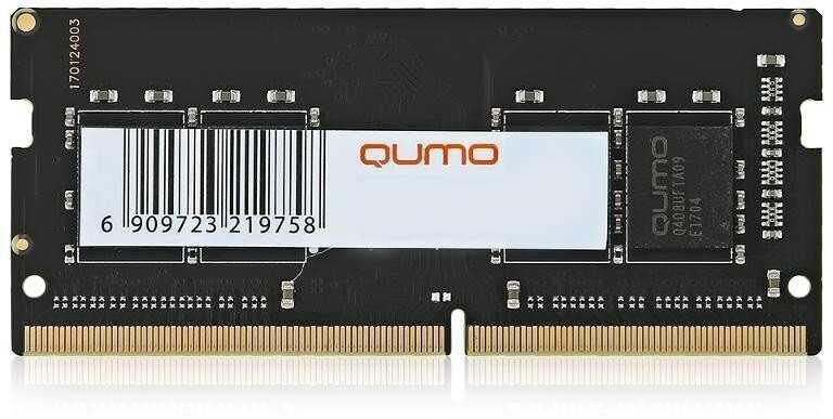 Оперативная память Qumo 8 ГБ DDR4 SODIMM (QUM4S-8G3200P22) фотография 8