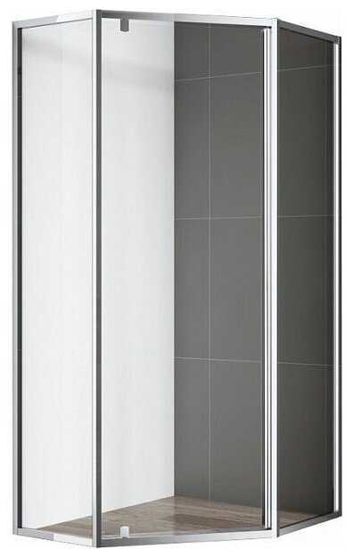 Душевой уголок Cezares Eco 100x100 O-P-1-100-C-Cr