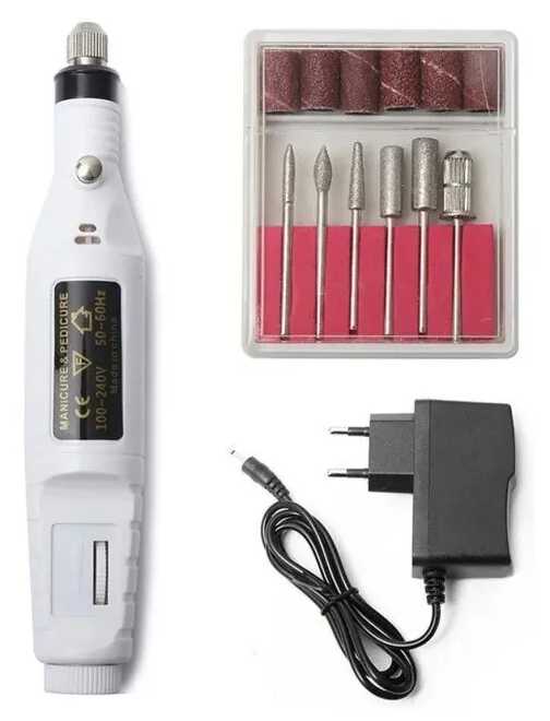 Аппарат для маникюра и педикюра Nail Drill DP-1000 20000 об/мин фотография 1