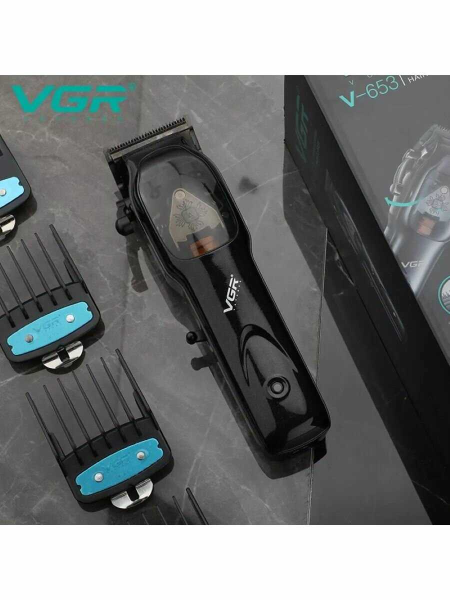 Профессиональная машинка для стрижки волос VGR V-653 фотография 34