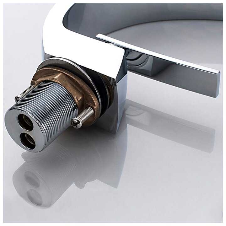 Смеситель для раковины (умывальника) Ledeme L1055-24, рычажный фотография 4