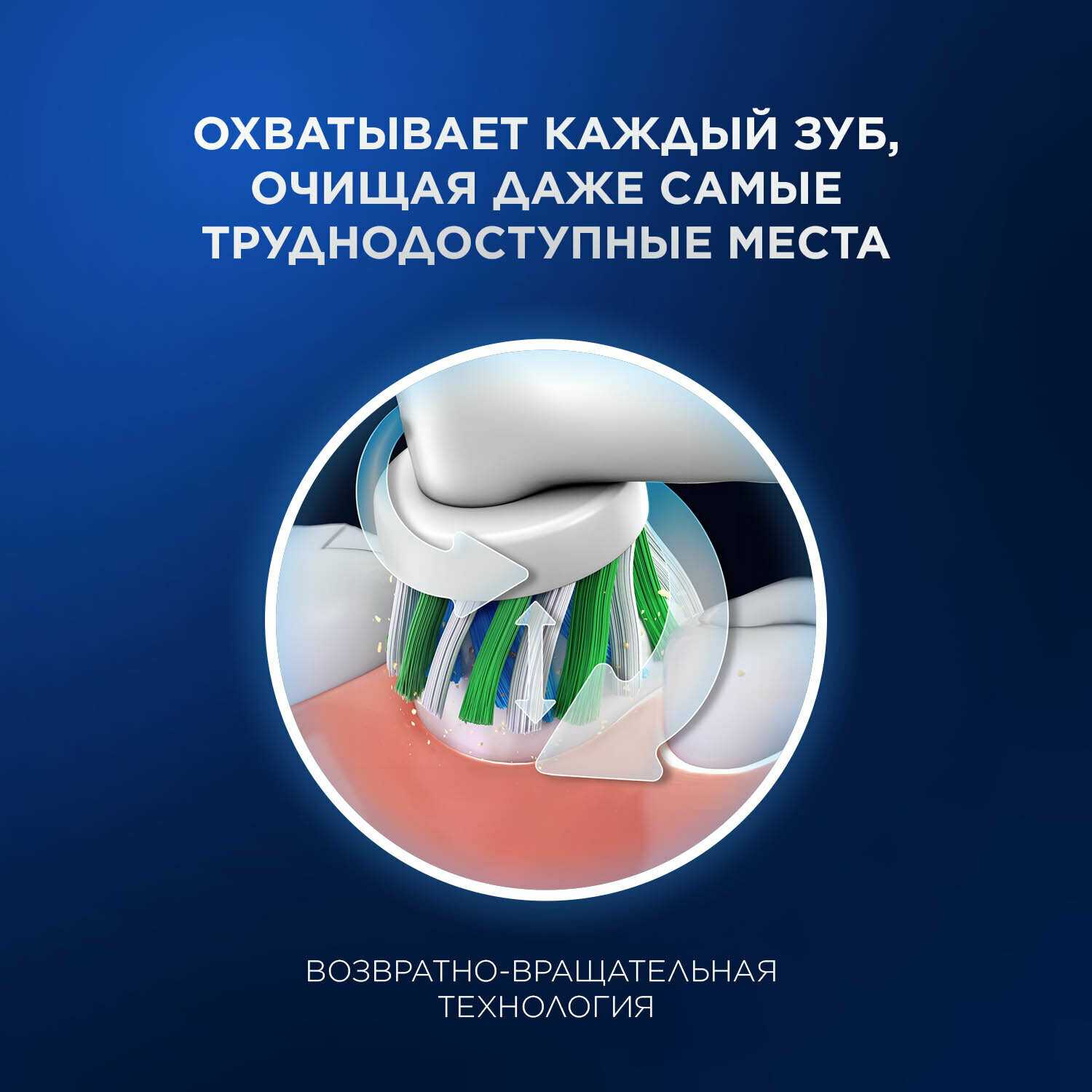 Электрическая зубная щётка Oral-B Pro 1 (1 шт) фотография 23