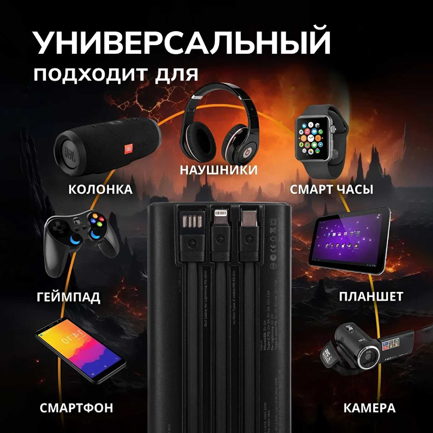 Power Bank Walker WB-635 (30000 mAh) фотография 2