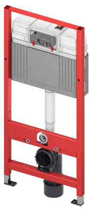 Рамная инсталляция TECE TECEbase 2.0 с панелью смыва TECEnow фотография 8