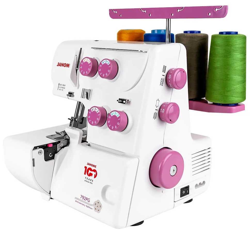 Оверлок Janome 792PG фотография 2