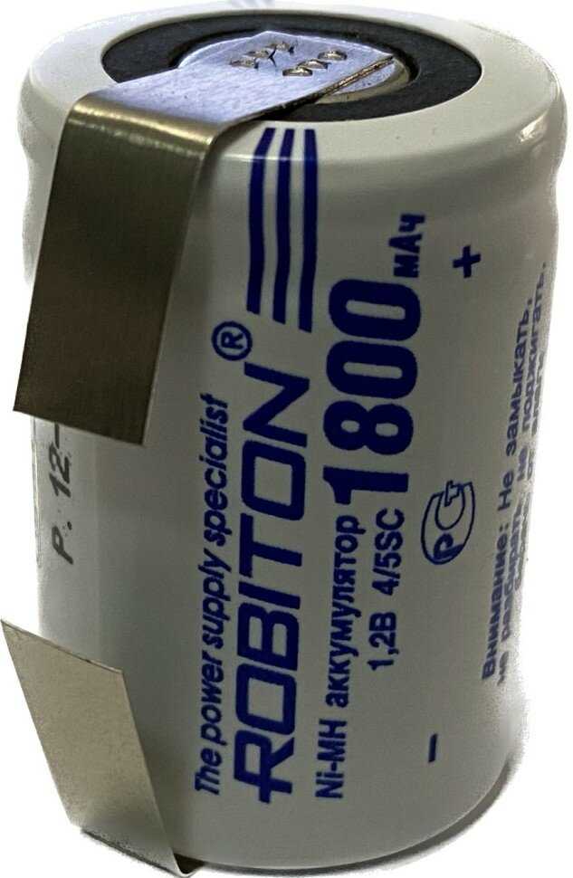 Аккумулятор ROBITON 1800MH (PK1) фотография 2