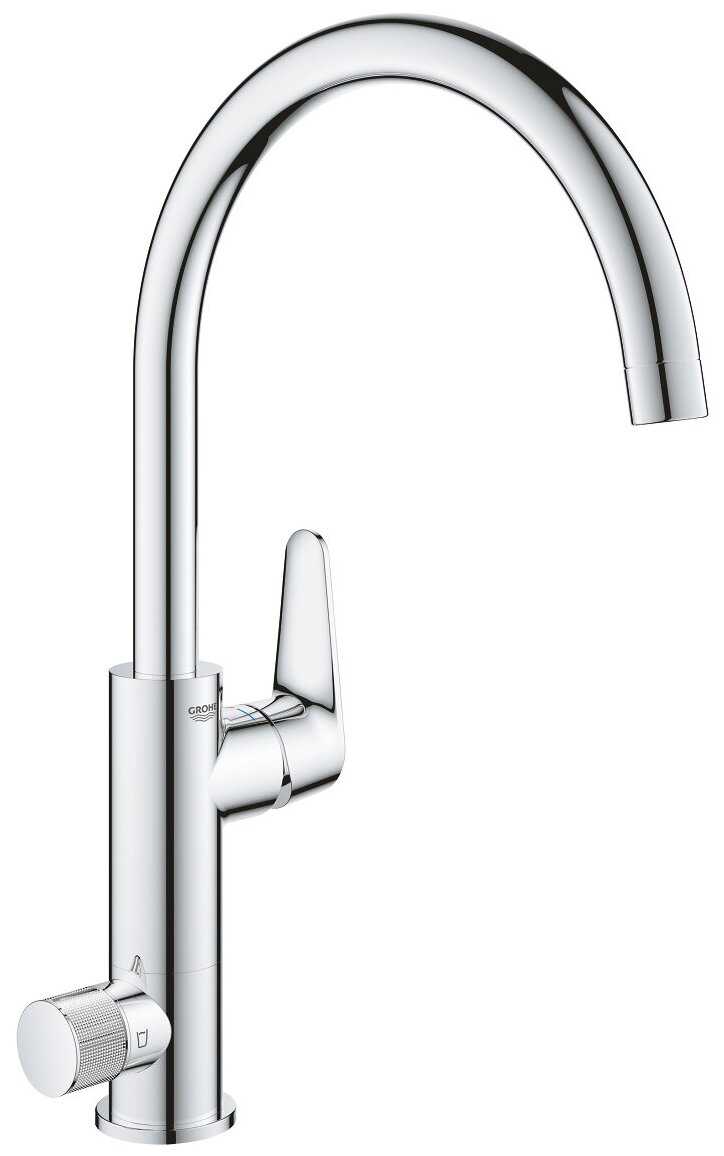 Смеситель для раковины (умывальника) Grohe Blue Pure BauCurve 31723000, рычажный