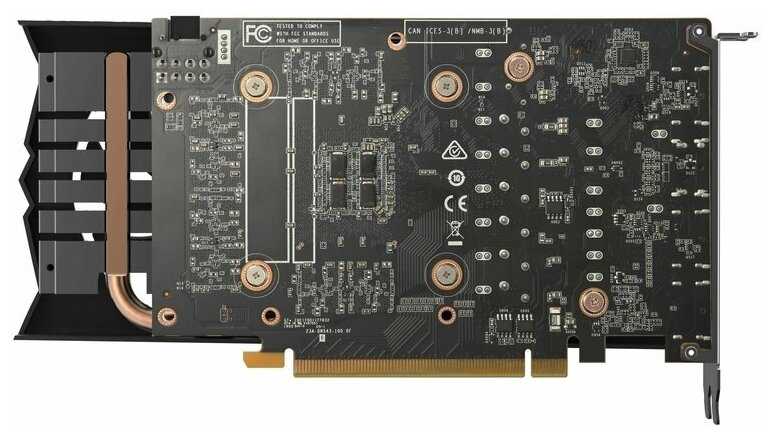 Видеокарта ZOTAC GAMING GeForce GTX 1660 Twin Fan (ZT-T16600K-10M) фотография 3