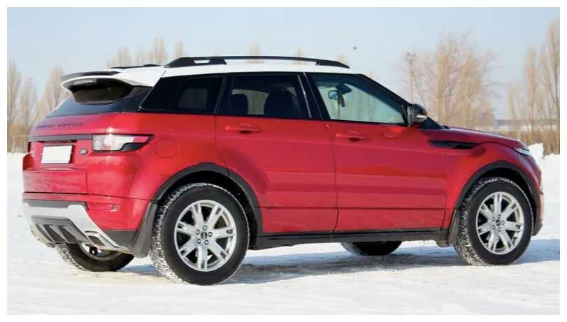 Рейлинги для Land Rover Range Rover Evoque 2011-2018 серые фотография 4